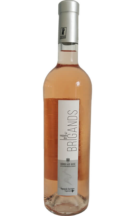 Bouteille de Rosé La Saignée des Brigands 2020